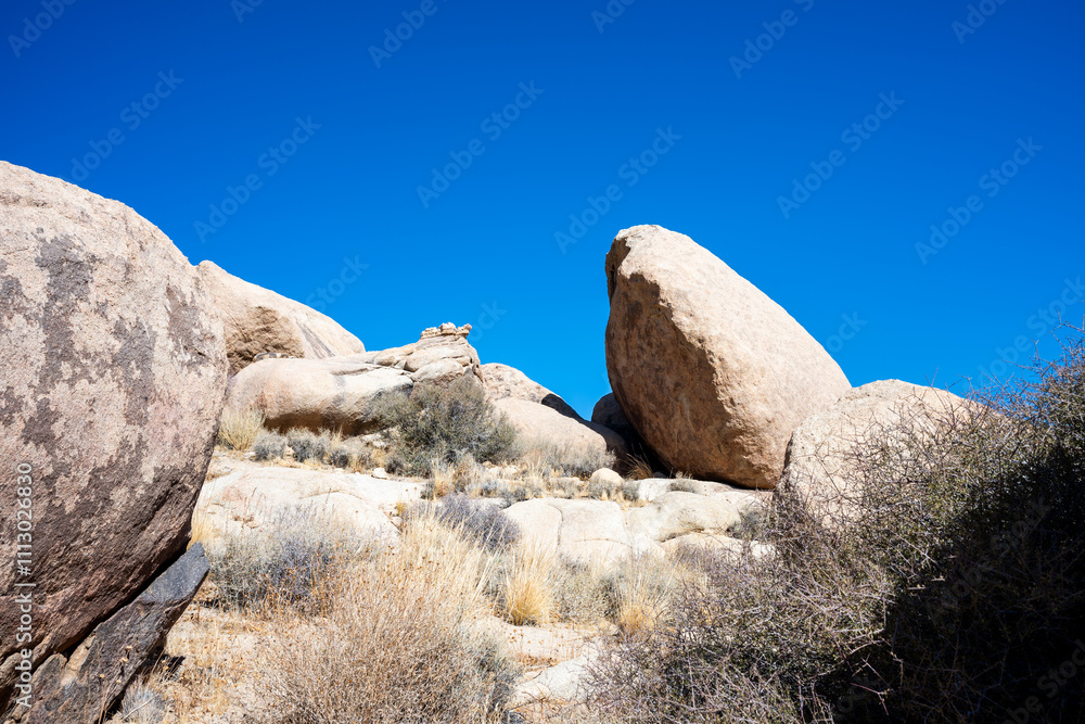 Explore Joshua Tree Desert: Iconic Rocks and Stunning Landscapes Stock ...