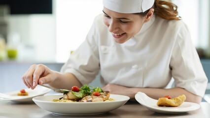 Poster - chef preparing food