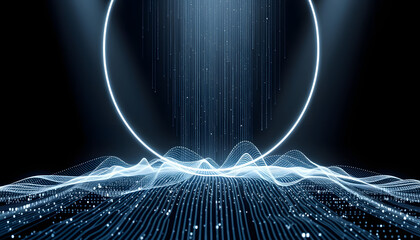 Wall Mural - concept of information isolated with white highlights, png