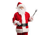 © Ljupco Smokovski - Santa claus holding a big fork