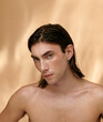 © Leire Cavia/Stocksy - Beauty Portrait Of Young Man with wet hair