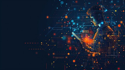 Digital Man in a Tech-Filled Universe