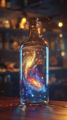 Wall Mural - cosmic in a bottle