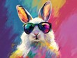 © MK - Rabbit with sunglasses