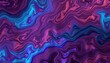 © Yunan - Abstract Swirling Purple and Blue Liquid Pattern