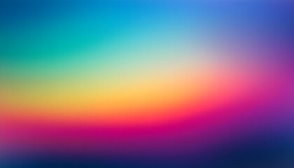 Wall Mural - vibrant gradient background with a smooth transition from warm to cool tones
