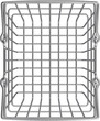 © daddy kang - Modern Wire Shopping Basket Display