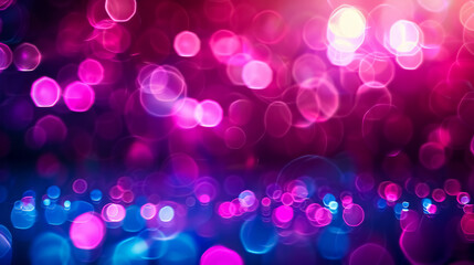Wall Mural - defocused neon glow: light flare overlay with futuristic led illumination. blur of ultraviolet, mage