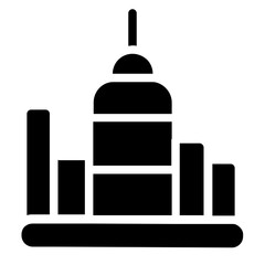 Poster - Tower Solid Icon