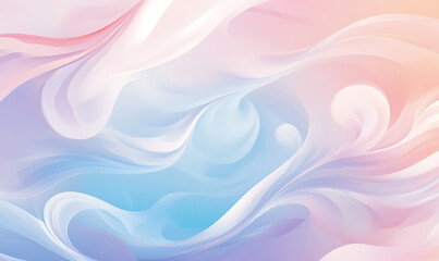 Wall Mural - abstract background with waves-generative ai