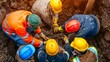 © thekob5123 - Workers Responding to Trench Collapse Incident