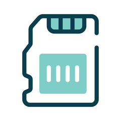 Wall Mural - data storage vector icon design in modern style