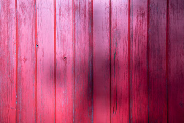 background line vertical planks in bright pink or purple wood