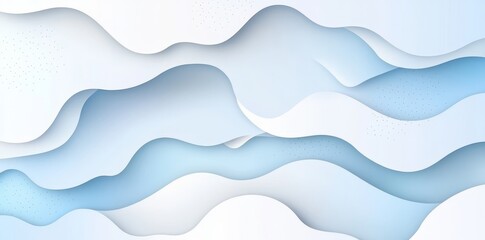 Wall Mural - a contemporary blue abstract curve line design ideal for presentations, banners, brochures, and busi