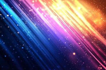 Wall Mural - abstract background with stars