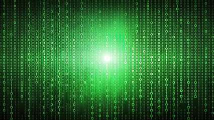 Green binary code on dark background , technology, digital, coding, programming, data, binary, code, internet