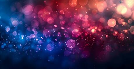 Wall Mural - neon blur glow: color light overlay with disco illumination. defocused blue, pink, red, and ultravio
