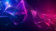© Mahemud - Pink Blue Purple Golden Royal Awards Graphics Background: A vibrant and elegant background featuring lines, triangles, and polygons in pink, blue, purple, and gold, suitable for awards
