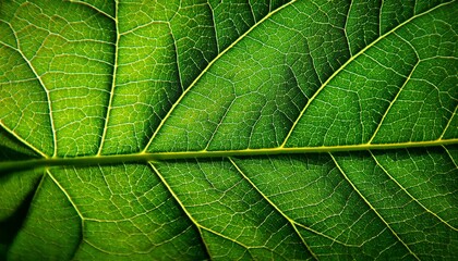 Green leaf macro illustration.  Green leaf  background. leaf texture