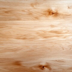 Wall Mural - Smooth Light Oak Wood Background with Natural Even Texture