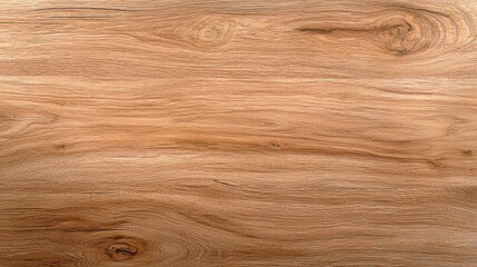 Wall Mural - Smooth Natural Oak Wood Background with Consistent Texture and Grain Pattern