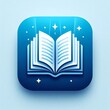 © Michael - Open Book Icon for E-Book Reader App