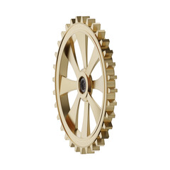 Wall Mural - cog wheel isolated