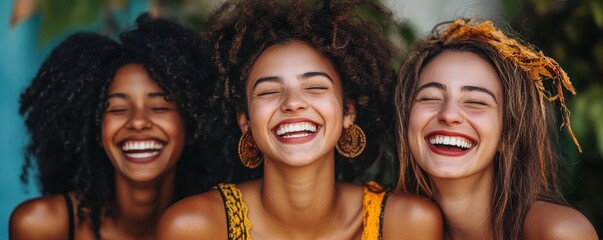 Wall Mural - PNG Party smile laughing portrait.