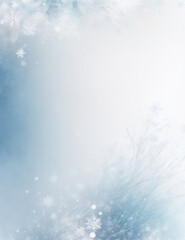 Wall Mural - blue christmas - abstract blue christmas decoration background - Generative AI