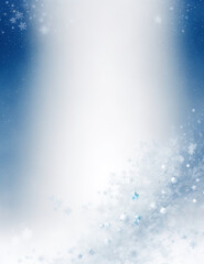Wall Mural - blue christmas background - abstract blue christmas decoration background - Generative AI