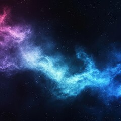 Wall Mural - colorful cosmic nebula in deep space