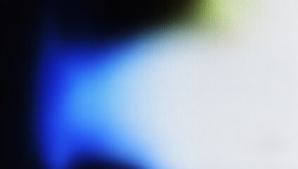 Fototapete - A spacious banner with a dark blue-green-orange gradient, featuring a glowing, grainy texture effect and ample room for text.