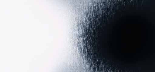 Fototapete - A smooth, grainy texture background with a gradient of grey, blue, and black, abstract wave design, and ample space for text.