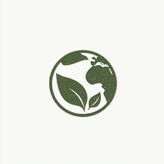 Poster - Green earth concept illustration with eco environment electric icon.