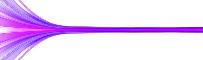 Wall Mural - high speed it technology concept, abstract stripes as data transfer on white background in png forma