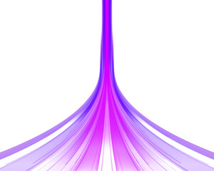 Fototapete - Showcasing dynamic motion and high-speed energy in a transparent PNG. Cosmic explosion with glowing light flares and sparks in red and blue. 