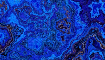 Aufkleber - This is an Abstract Blue Marble Texture that is enhanced with Glittering and Shimmering Accents
