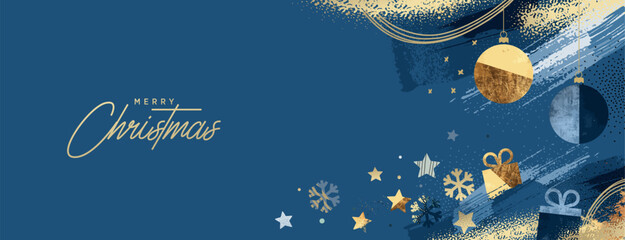 Wall Mural - christmas and new year business greeting card. vector illustration for background, greeting card, pa