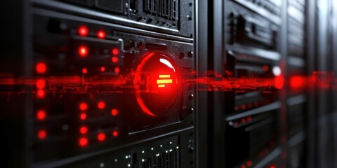 Aufkleber - Red Alert Server Data Stream Transmission Error