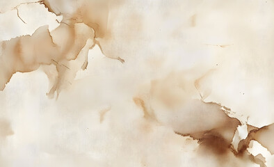 Wall Mural - light beige watercolor background vintage minimalist