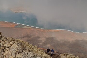 Wall Mural - mirador del rio à Lanzarote, archipel des canaries, Espagne