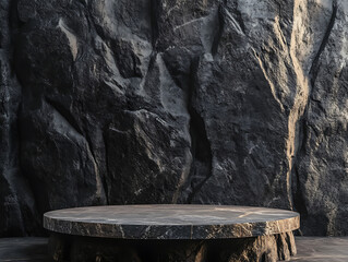 Aufkleber - Rock platform podium product presentation background
