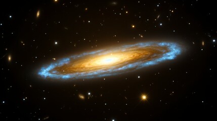 Wall Mural - radiant galaxy cloud nebula with shimmering stars and vibrant colors capturing the essence of cosmic