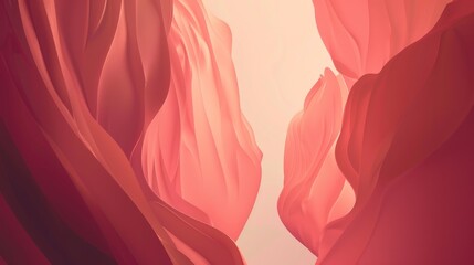 Abstract canyon, soft pink, light, texture, smooth.
