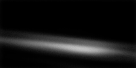 Wall Mural - grainy divided blurred black and white light trails slanted blurry flashlight lines dark grey abstract monochrome background