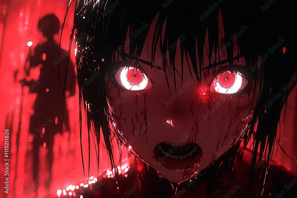 Japanese girl anime . anime picture . angry anime girl . angry girl ...