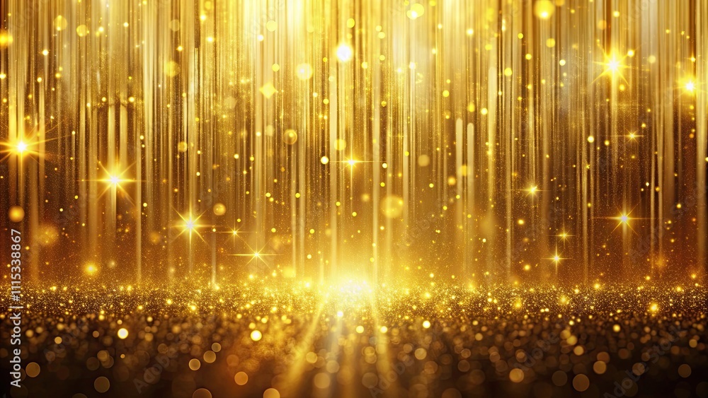 Luxurious deep gold background with shimmering streaks, perfect for ...