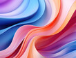 © Mst - Gorgeous abstract futuristic colorful background with glowing ascending lines. Fantastic wallpaper