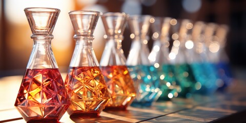 Canvas Print - christmas candles on the table in the restaurant