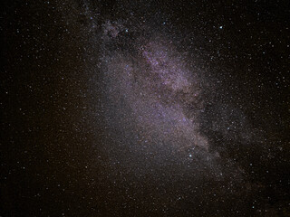 Wall Mural - starry sky and constellations of the milky way